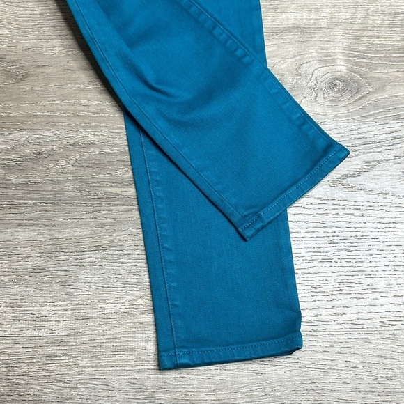 J.Crew Women’s Toothpick Low-Rise Skinny Jeans in Teal Sz 26 - Picture 4 of 11